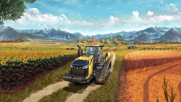 لعبة farming simulator 21 للكمبيوتر